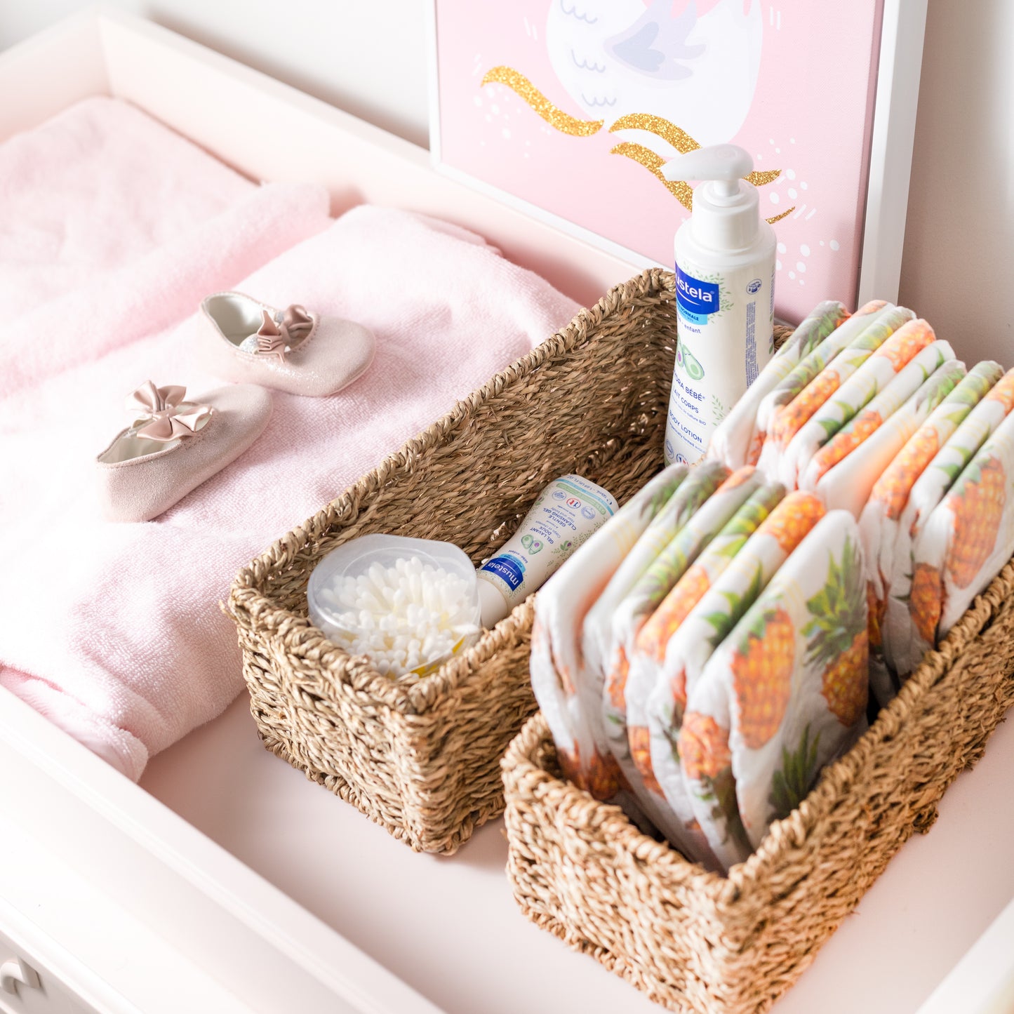 2 Pack | Natural Seagrass Basket