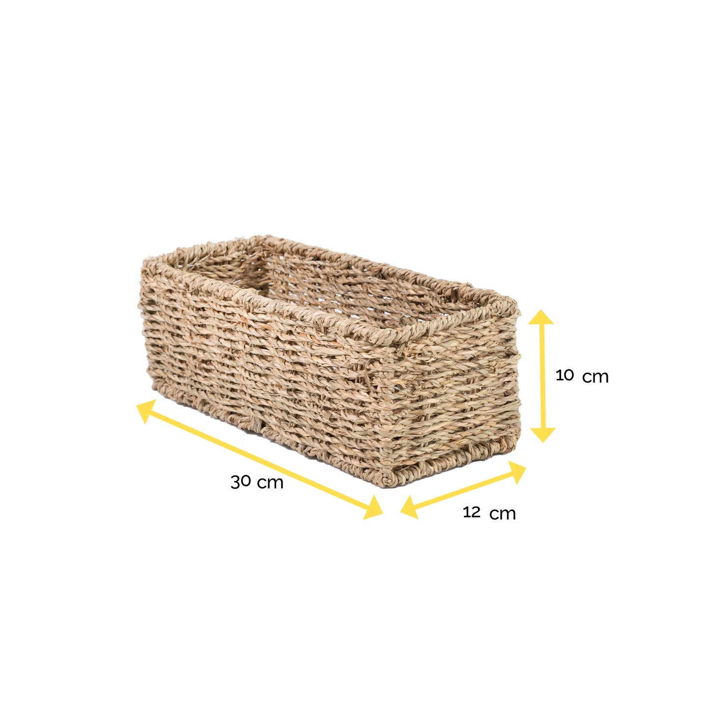 2 Pack | Natural Seagrass Basket