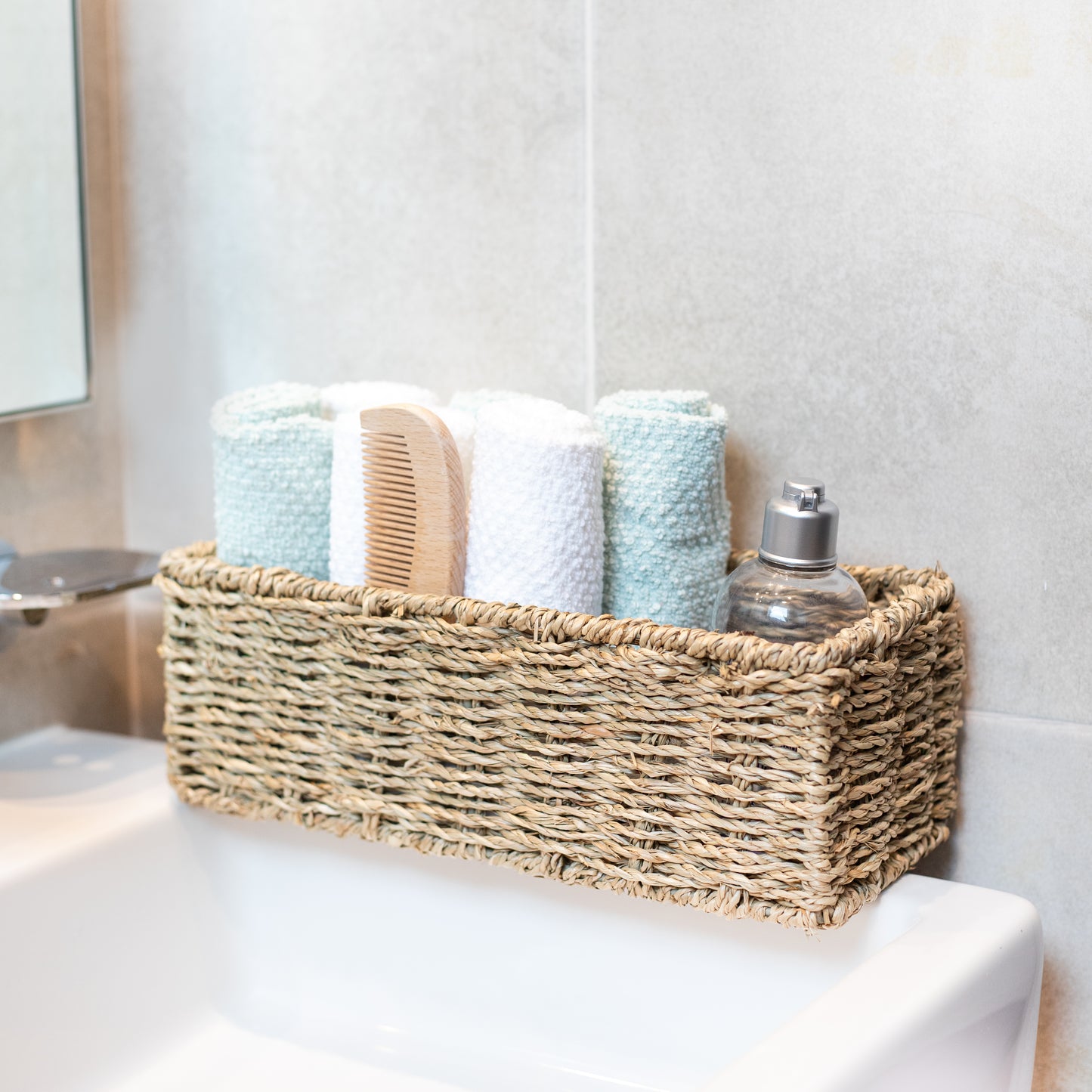 2 Pack | Natural Seagrass Basket