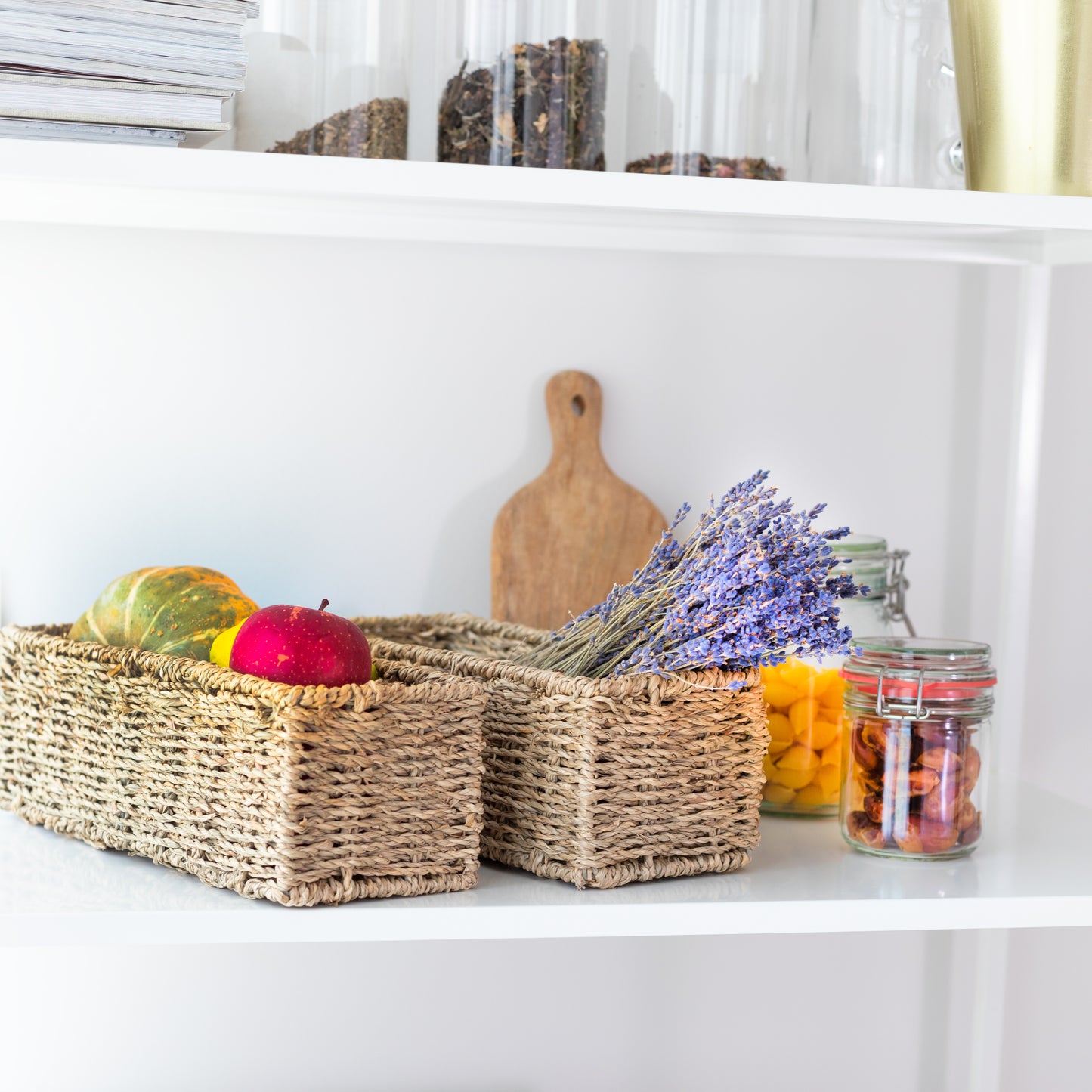 2 Pack | Natural Seagrass Basket