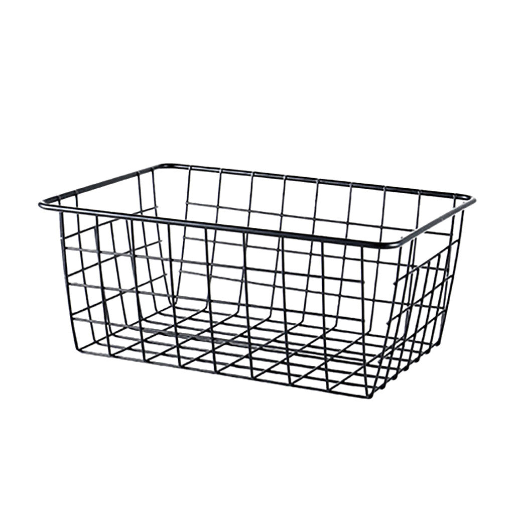 2 Pack | Black Wire Basket