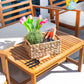 2 Pack | Natural Hyacinth Basket
