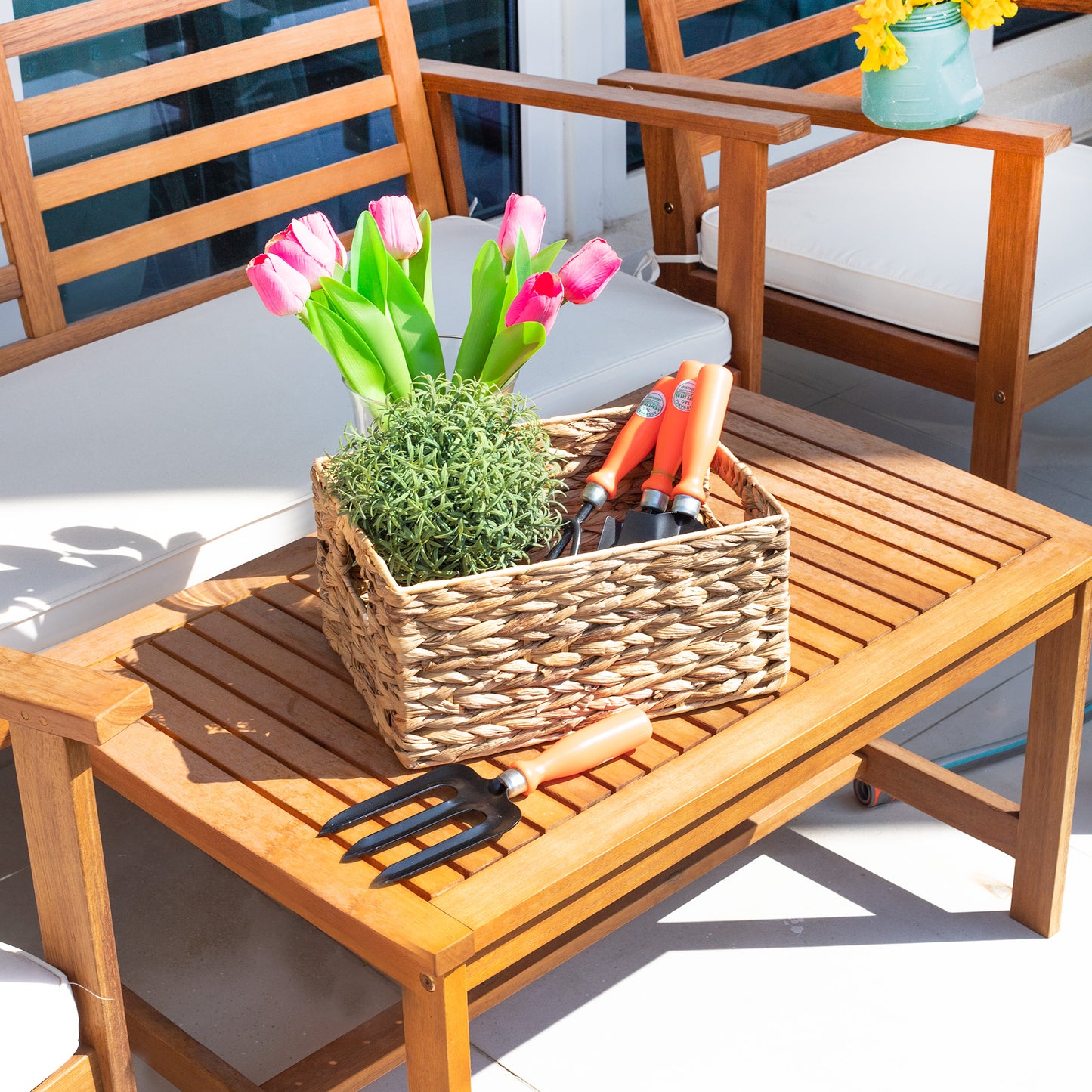 2 Pack | Natural Hyacinth Basket